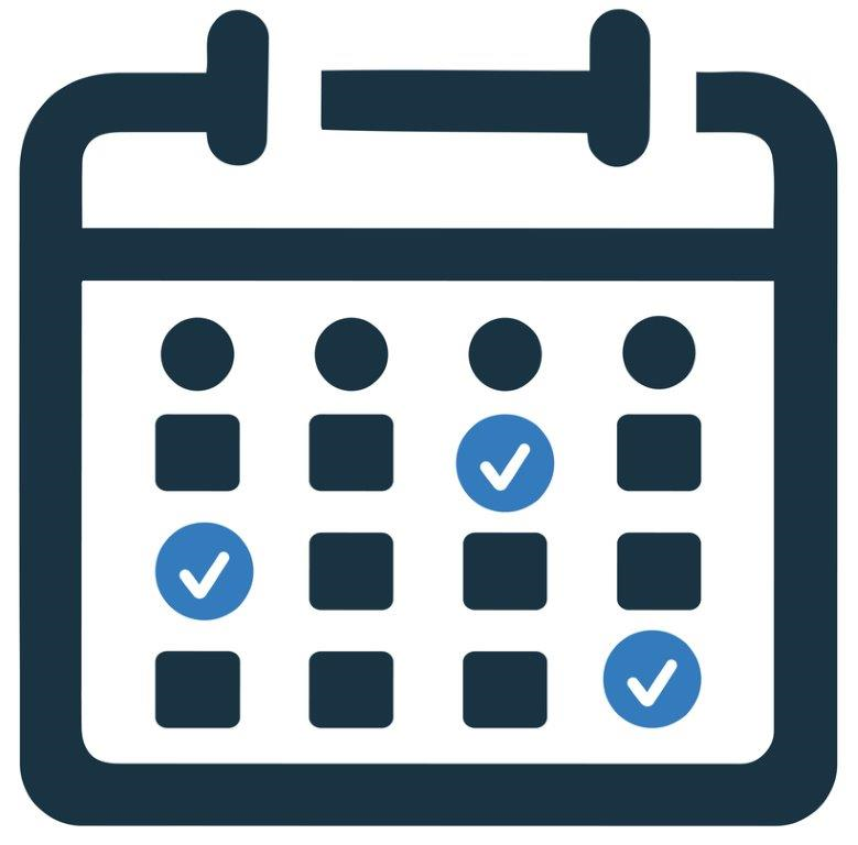 Calendrier de la formation